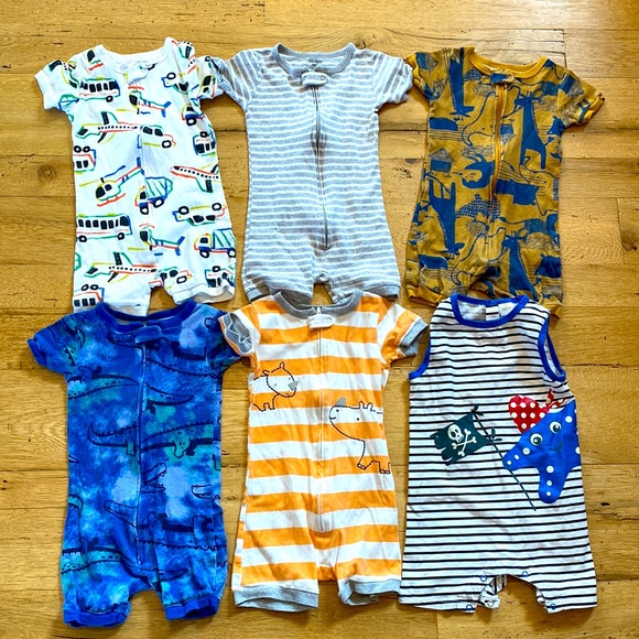 Carter's Pajamas 6 One Piece Pjs In 4t Poshmark